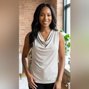 Club Monaco Drapey Sleeveless Top